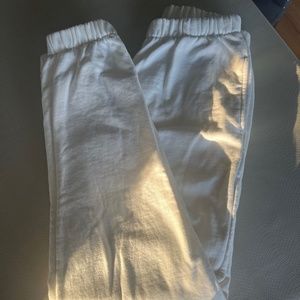 White Brandy Melville Sweatpants